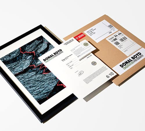 Branded art print dropshipping